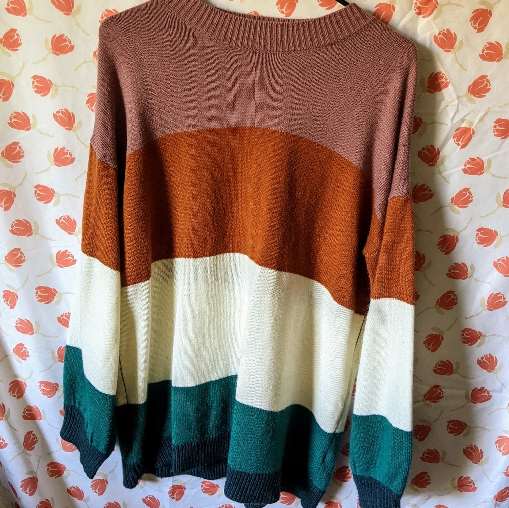 Roolee colorblock sweater